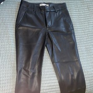 Zara Leather Pants